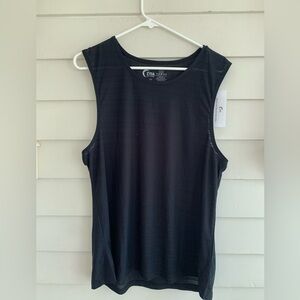 Zyia Active Black Luxe Muscle Tank Top Size XXL New With Tag